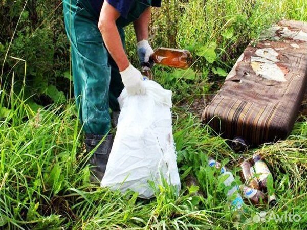 Уборка участка, уборка территории