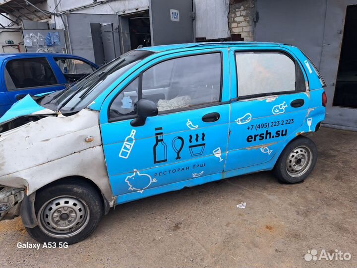 Daewoo matiz в разборе