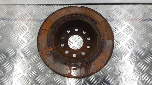 Диск тормозной задний skoda superb 2 (TEA02LR02)