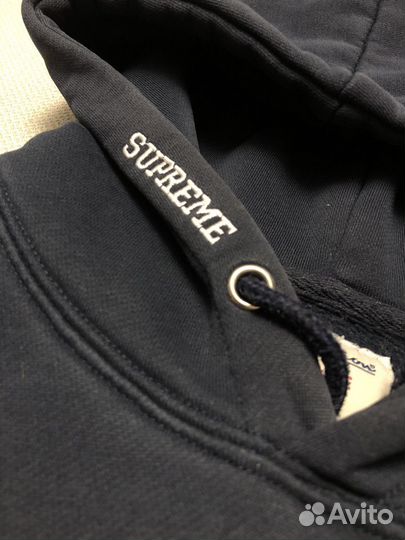 Худи Supreme x Champion Stacked C Hooded Swea