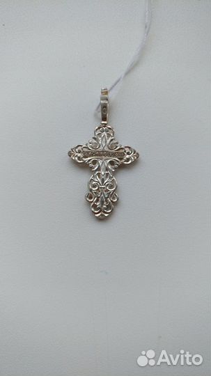 Серебряный крестик