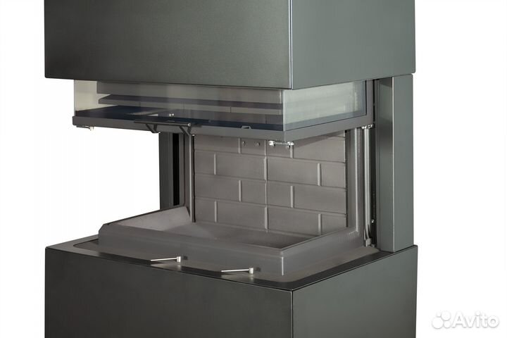 Камин родос 800 белый шамот