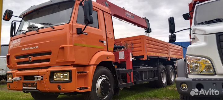 КАМАЗ 65115-4094-56 (5Н) с КМУ, 2024