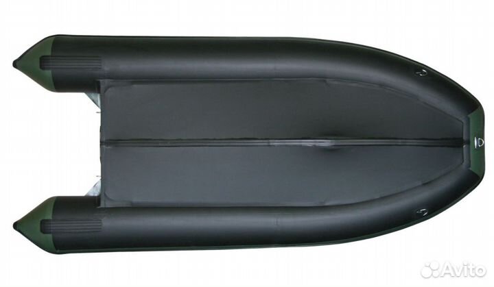 Лодка пвх Кайман N-380 оливковый зеленый