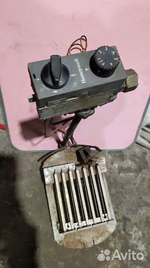 Блок автоматики с горелкой в сборе