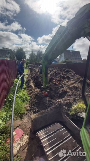 Прокладка водопровода