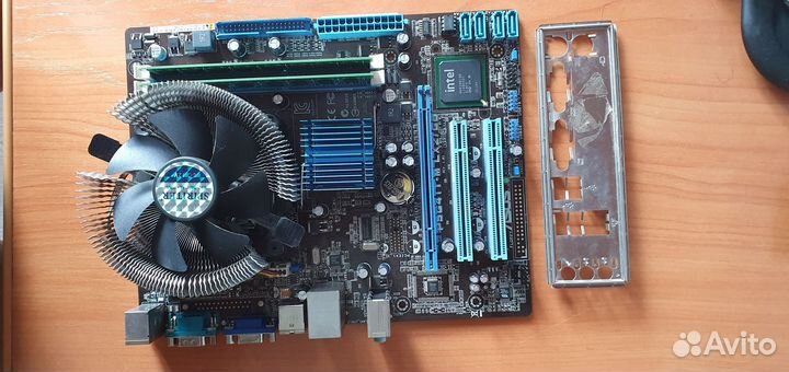 Материнская плата, проц и память