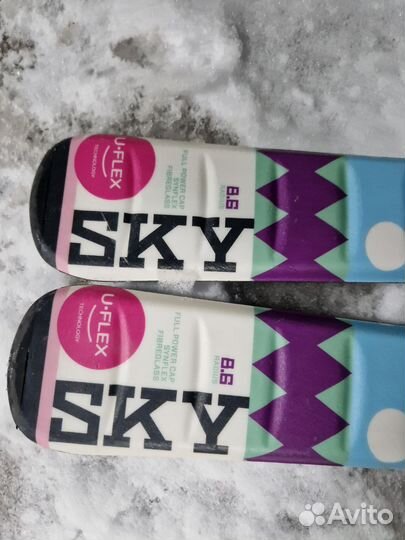 Горные лыжи детские 120