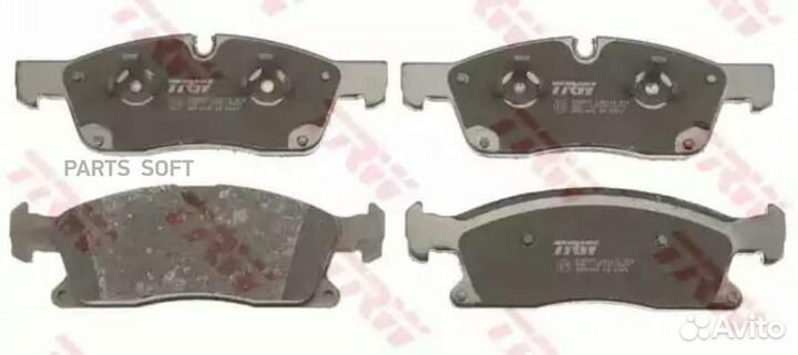 TRW GDB1946 Колодки торм.пер