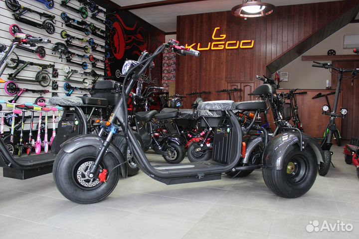 Электросамокат CityCoco Gt Grand 2000W 20Ah 60V