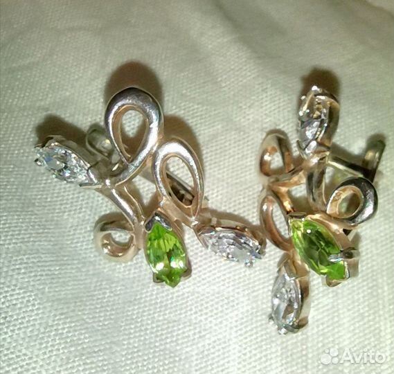 Серебряные серьги