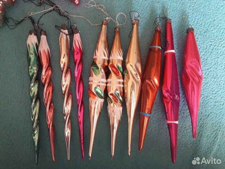 Ёлочные игрушки СССР