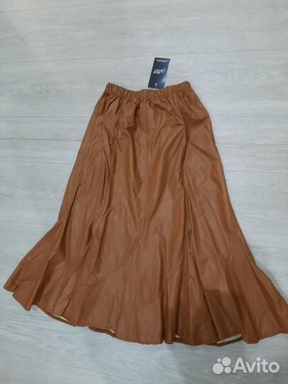 Кожаная юбка