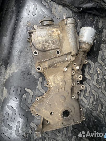 Крышка цепи грм volkswagen polo седан