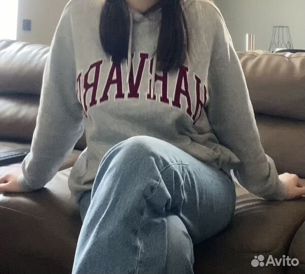 Серая толстовка женская