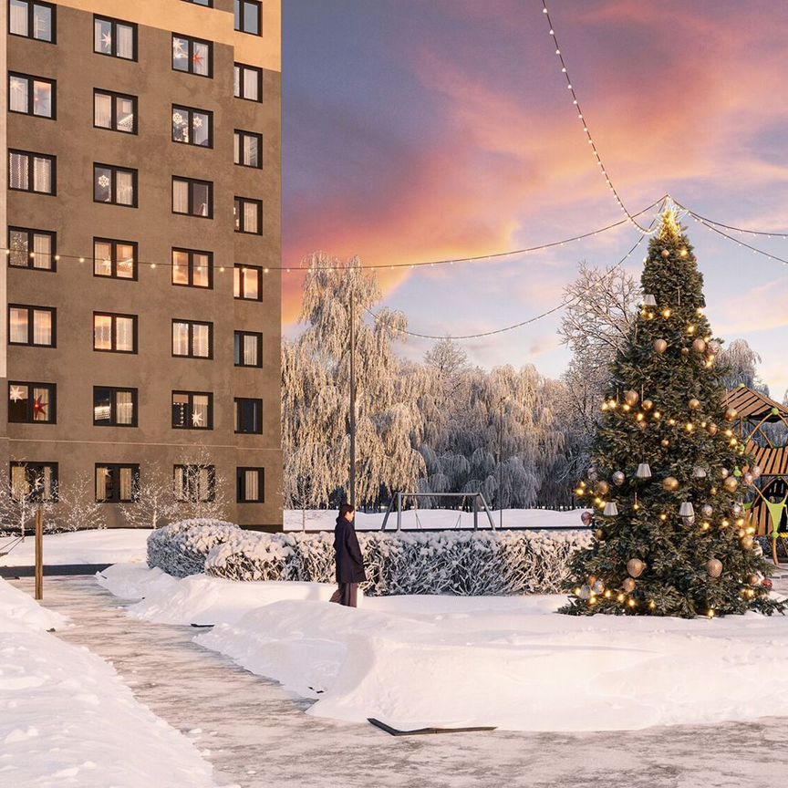 1-к. квартира, 33,1 м², 11/24 эт.