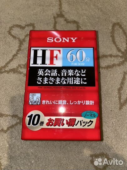 Блок аудиокассет Sony HF60