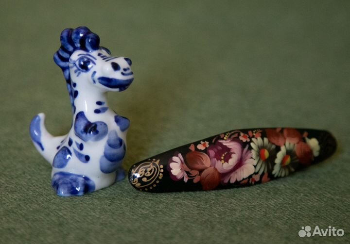 Гжель,хохлома