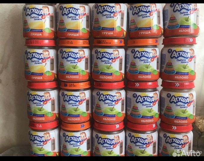 Смесь агуша 2, пюре