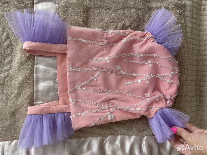 Нарядное боди для девочки