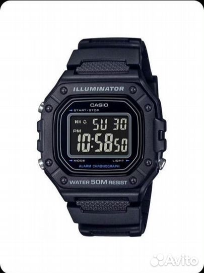 Часы casio illuminator электронные