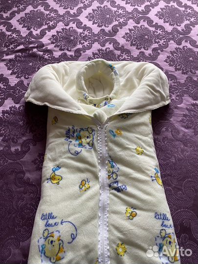 Конверт на выписку зимний