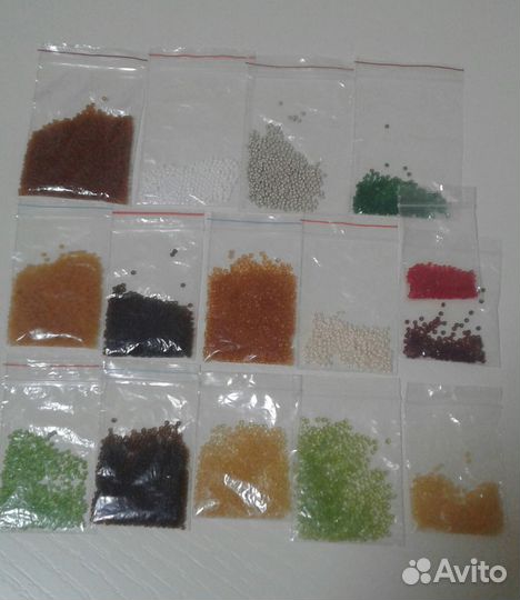 Бисер чешский + ювелирный в подарок