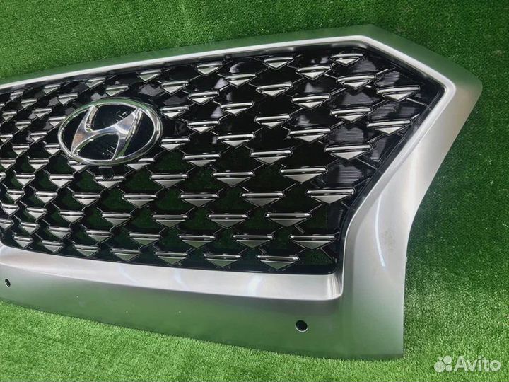 Решетка радиатора передняя Hyundai Palisade LX2