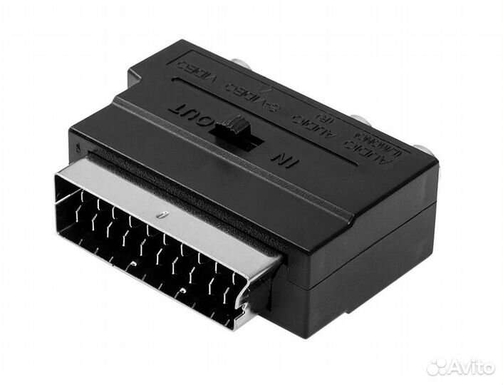 Переходник Scart - 3 RCA