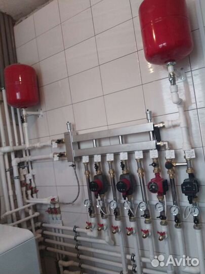 Монтаж отопления,скважин,водоподготовка,водоснабже