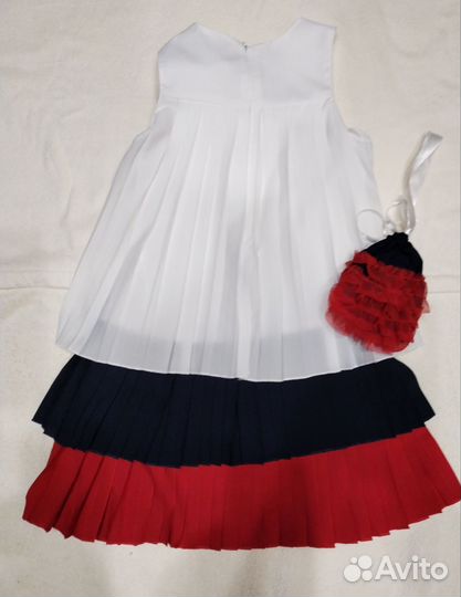 Платье- гофре из шифона Турция