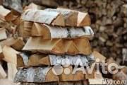 Березовые дрова сухие колотые