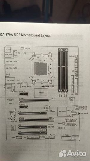 Материнская плата + Процессор + Куллер + озу