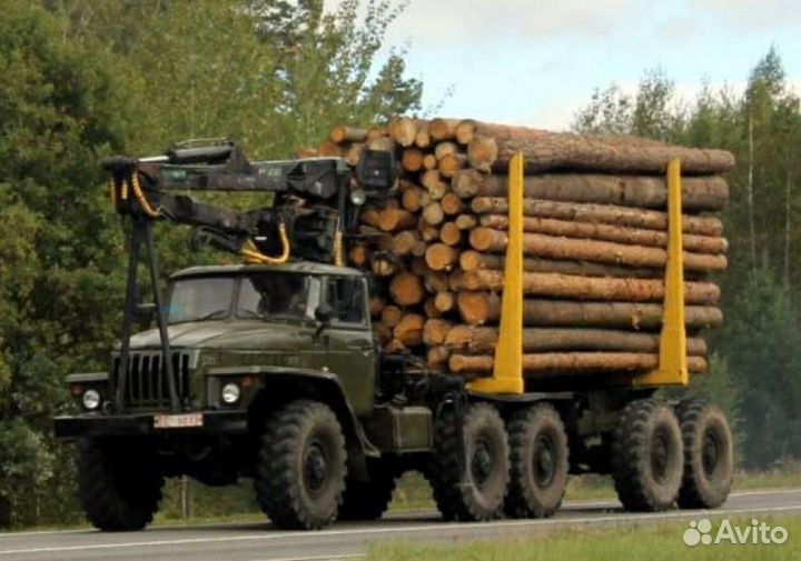 Урал на вывозку леса
