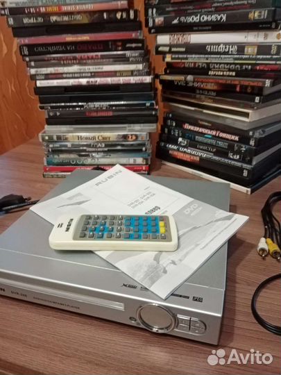 DVD плеер+dvd диски