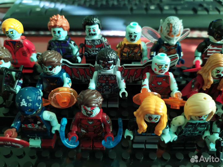 Lego минифигурки Marvel