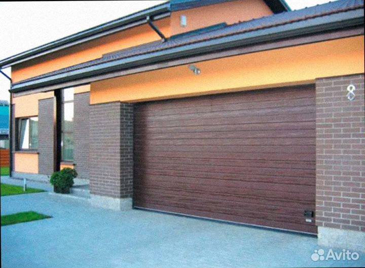 Секционные ворота