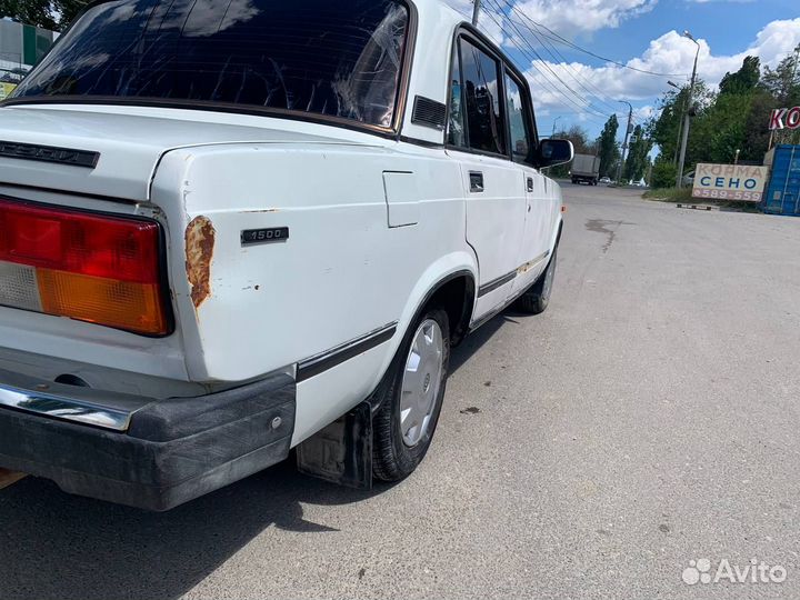 ВАЗ 2107 1.5 МТ, 1998, 80 000 км