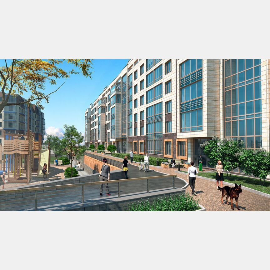 2-к. квартира, 63,9 м², 5/7 эт.