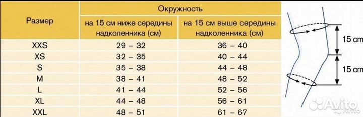 Бандаж на коленный сустав