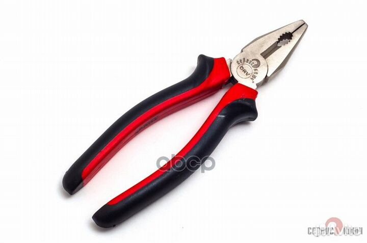 Пассатижи 200мм с красно-черной ручкой '75200 С
