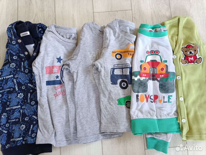 Вещи пакетом на мальчика 104-116