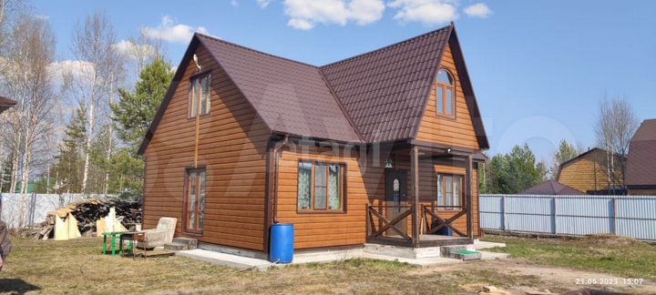 Дача 121,1 м² на участке 10,2 сот.