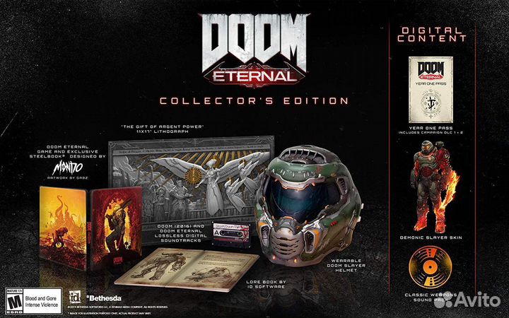 Doom eternal collectors edition ps4