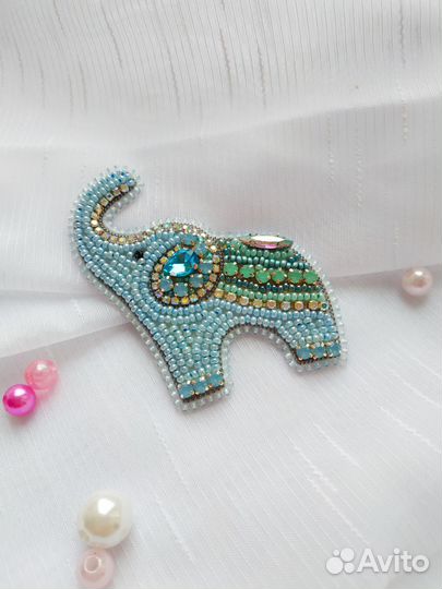 Брошь ручной работы