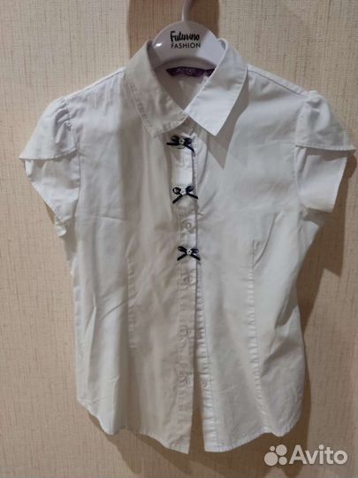 Белые рубашки для девочки