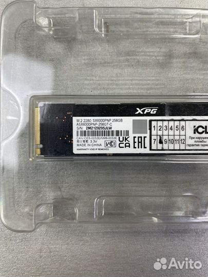 XPG 256Gb M.2 ASX6000PNP-256GT-C