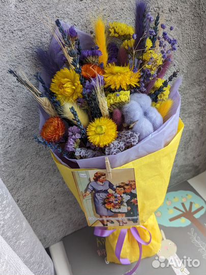 Букет из сухоцветов