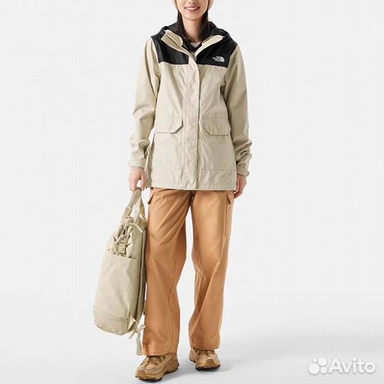 THE north face Windbreaker Jackets Women's Beige (XL)(23)