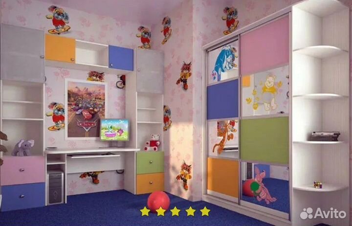 Шкаф детский на заказ по вашим размерам